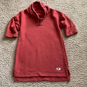 Nike Sweatshirt Cowl Neck Tunic